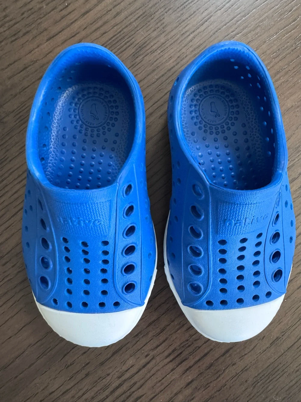 NWOT C5 Native Kids Casual Slip-On Water-Friendly Shoes in Blue
